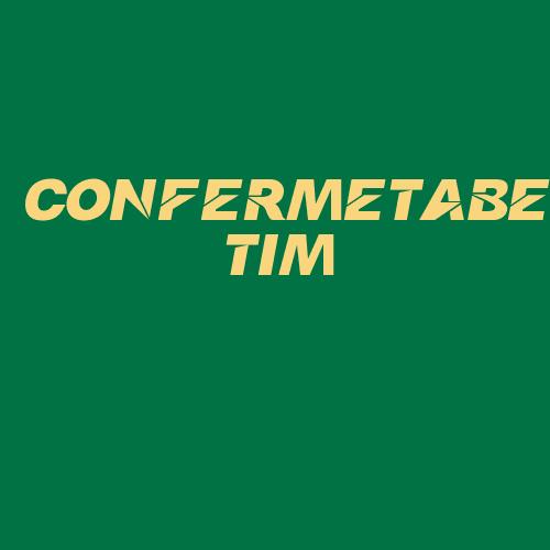 Logo da CONFERMETABETIM