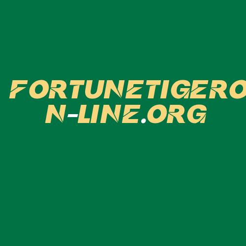 Logo da FORTUNETIGERON-LINE.ORG