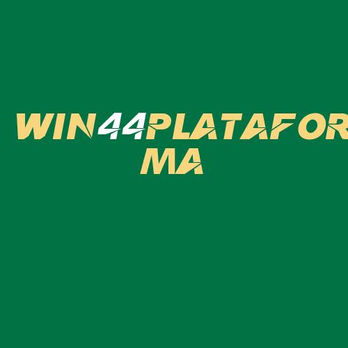 Logo da WIN44PLATAFORMA